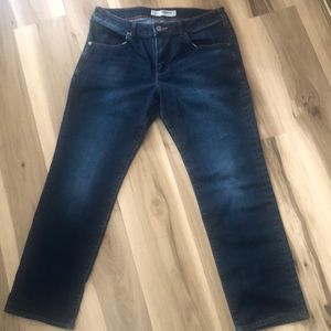 LEE MEN’S STRAIGHT FIT 34 x 30 Dark Jeans